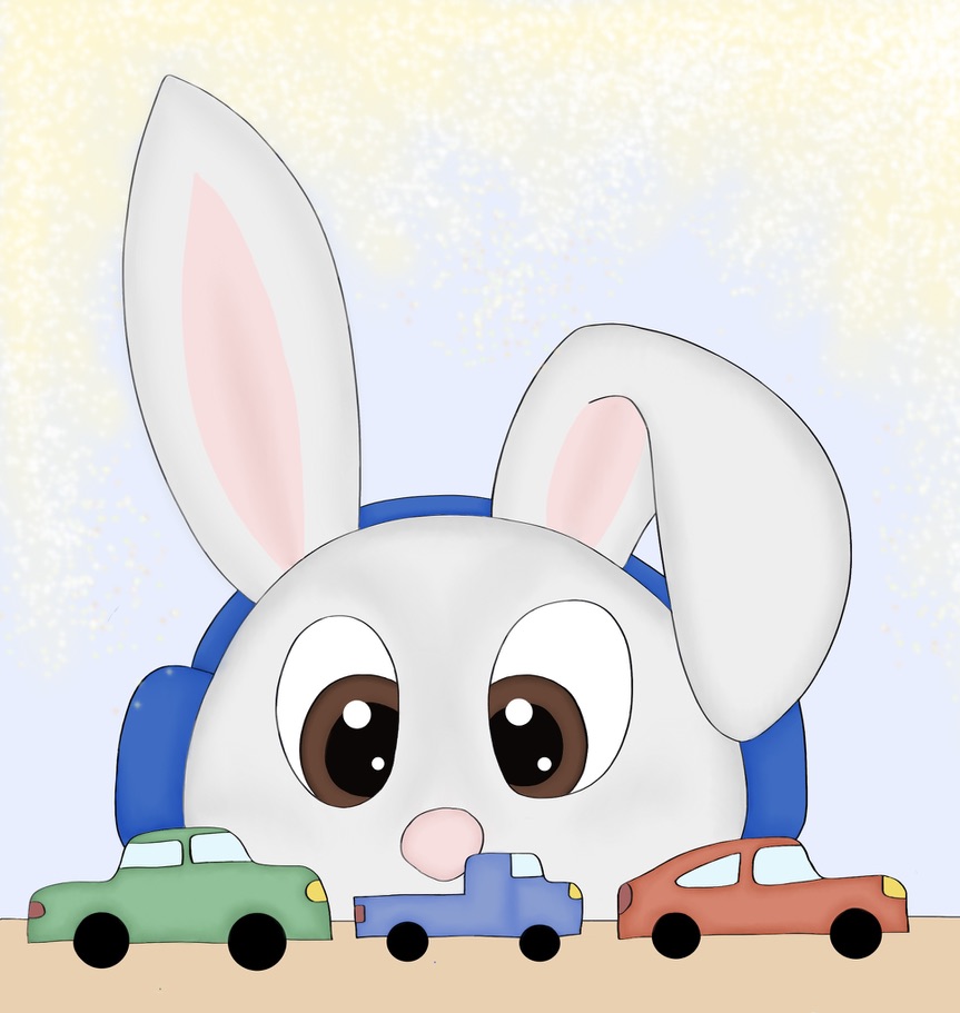 Autisme kanin med biler